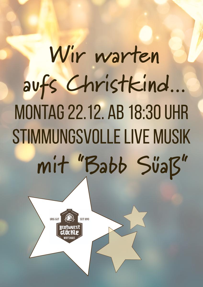 warten aufs christkind